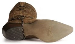 Durango Women's Crush Heart Harness Boots - Pointed Toe