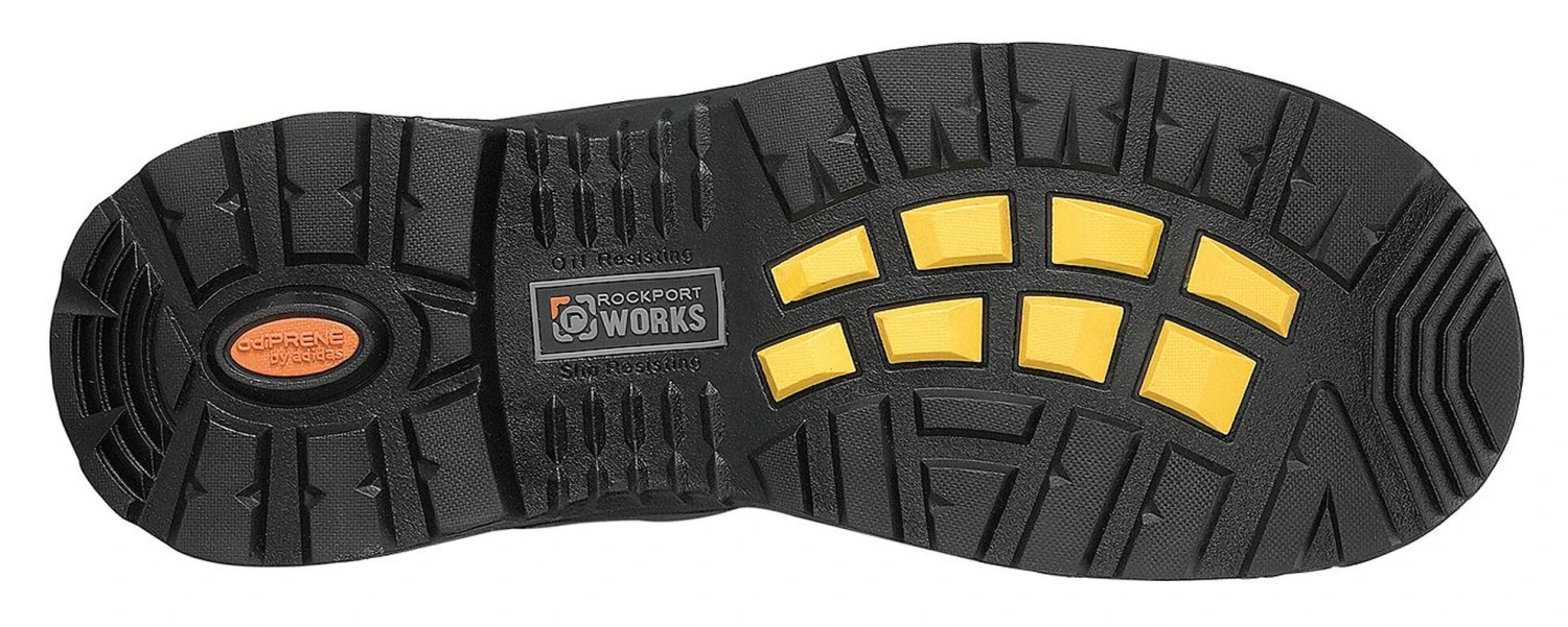 Rockport Women's More Energy Brown 6" Lace-Up Work Boots - Composite Toe - Image 2