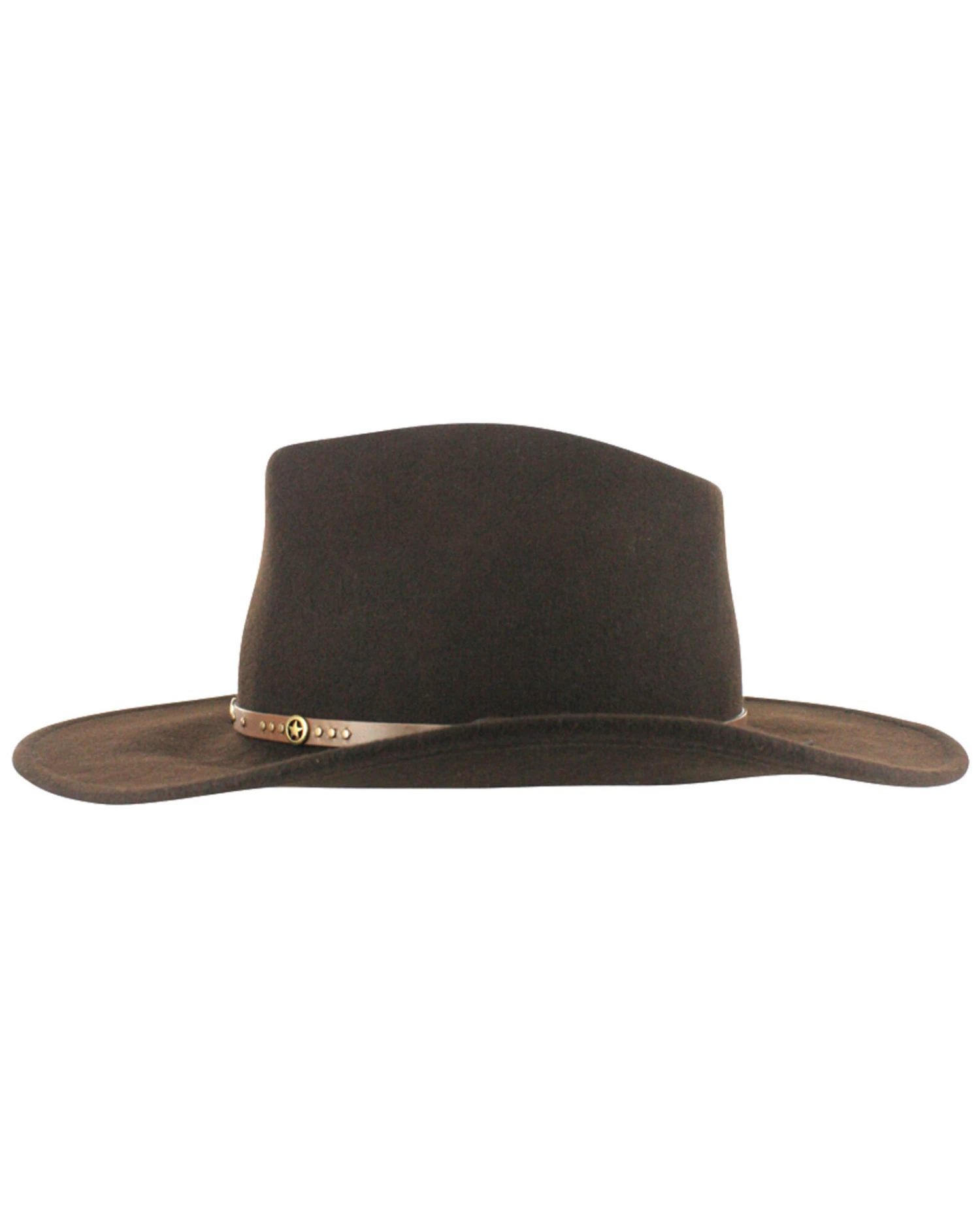 Cody James Men's Brown Sedona Felt Hat - Image 5
