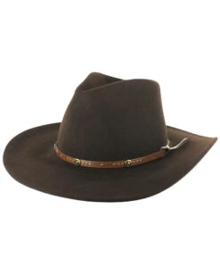Cody James Men's Brown Sedona Felt Hat