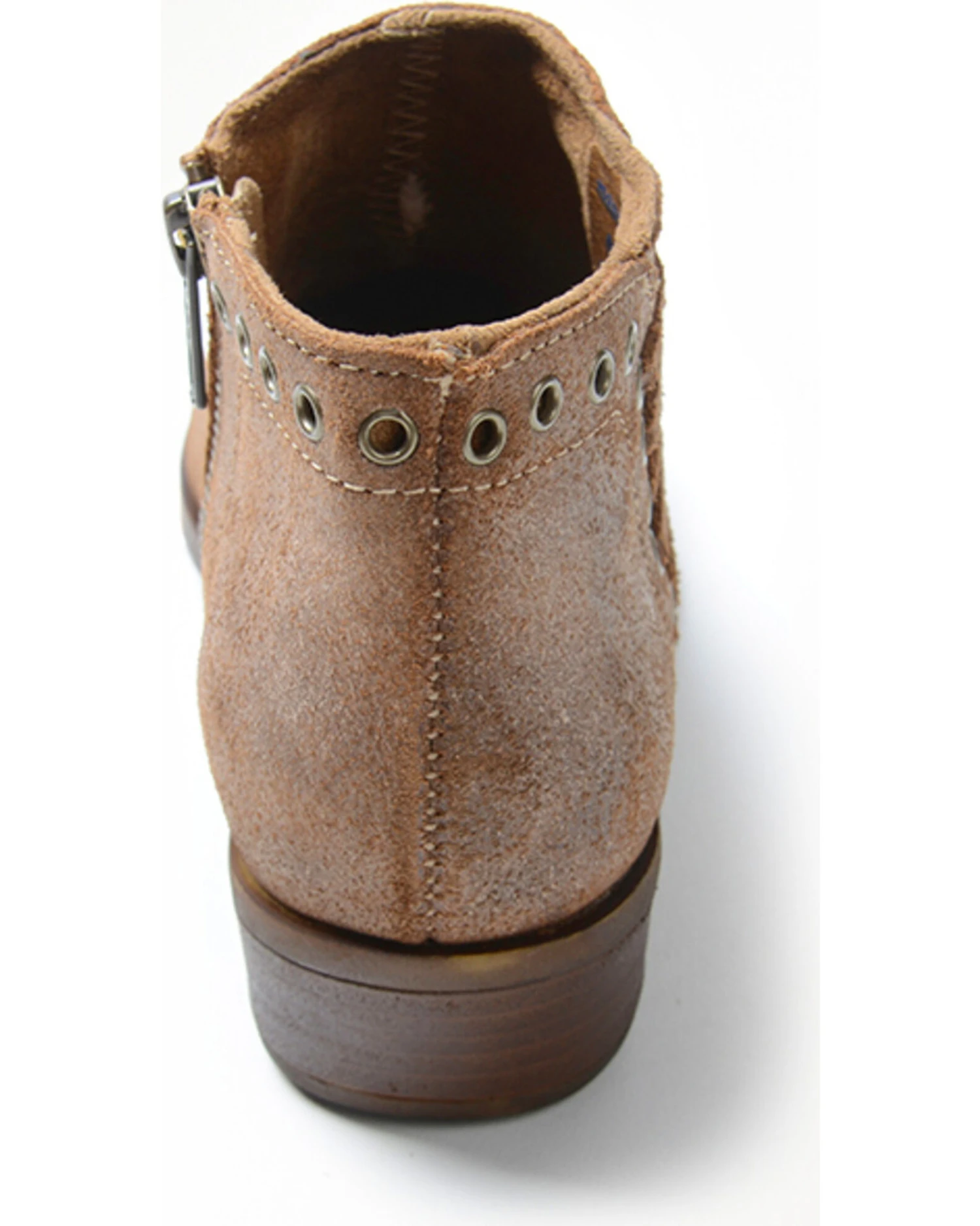 Minnetonka Women's Brenna Side Lace Booties - Round Toe