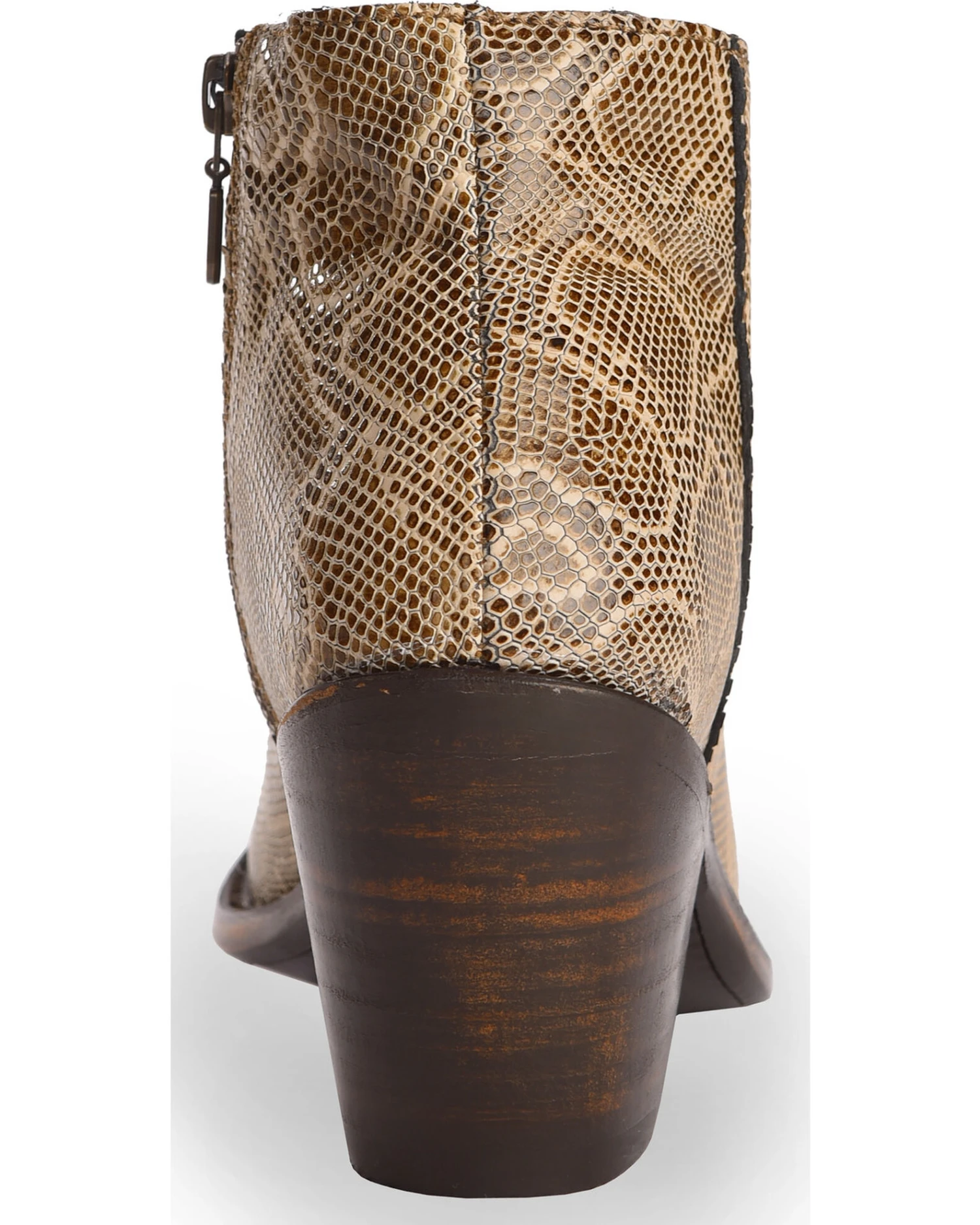 Liberty Black Women's Breton Snake Print Booties - Medium Toe - Image 5