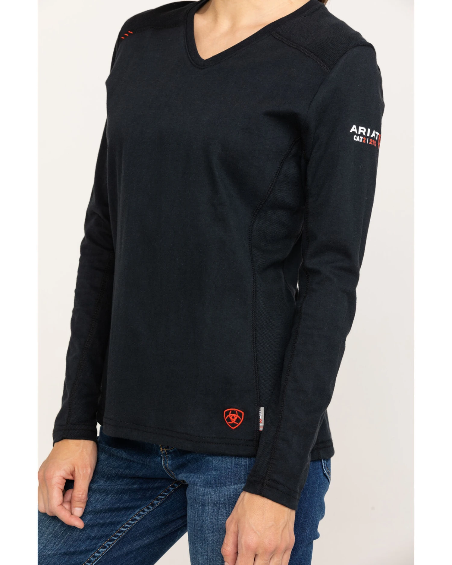 Ariat Women's FR AC Long Sleeve Work Top - Image 2