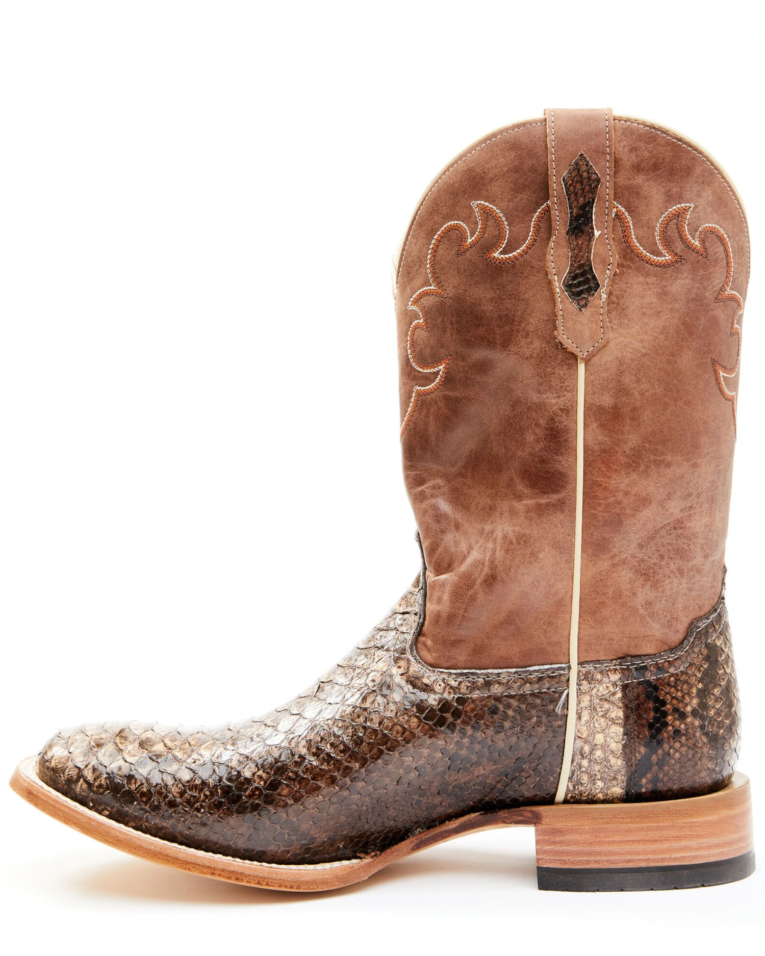 Cody James Men's Exotic Python Western Boots - Broad Square Toe - Image 3