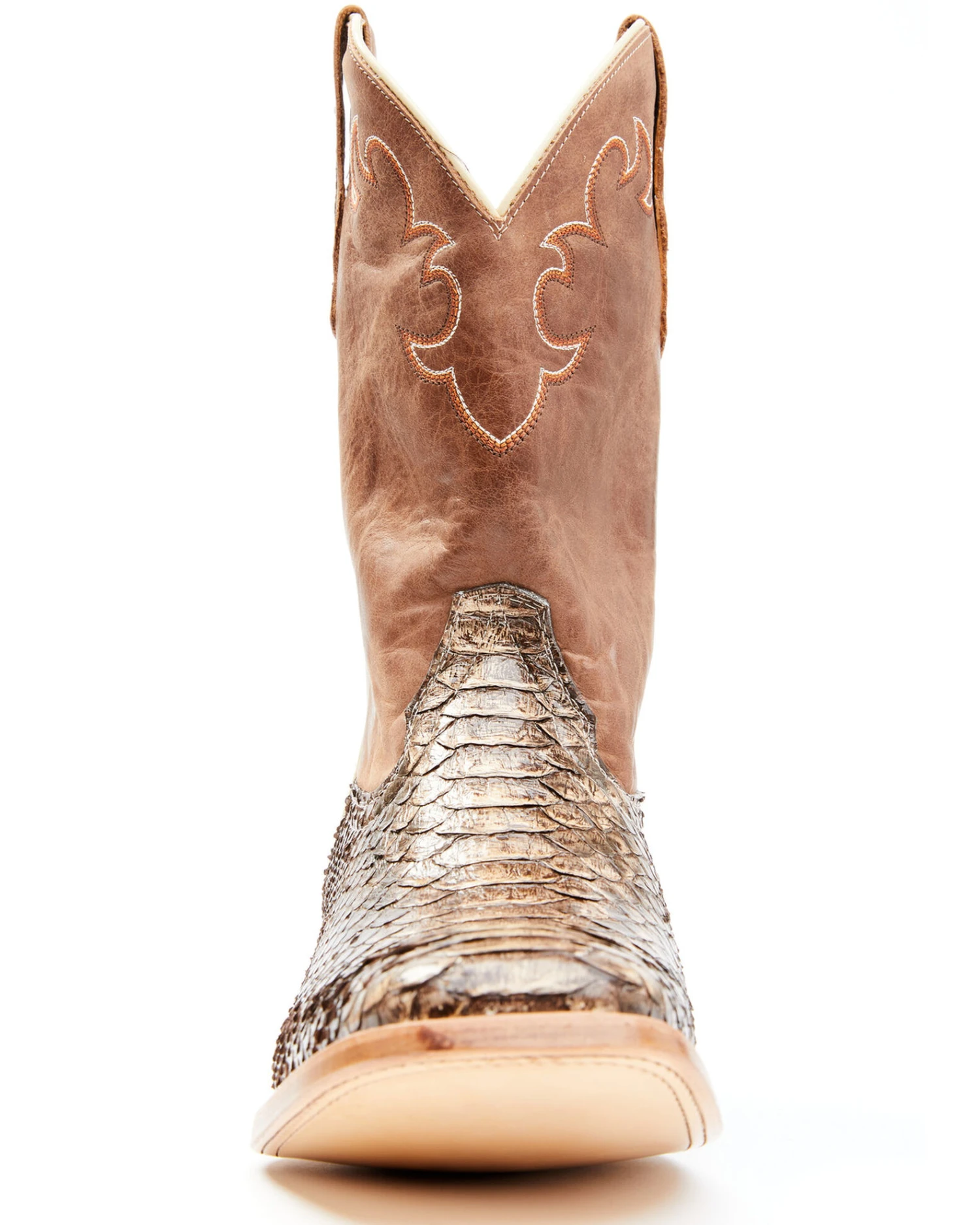 Cody James Men's Exotic Python Western Boots - Broad Square Toe - Image 7