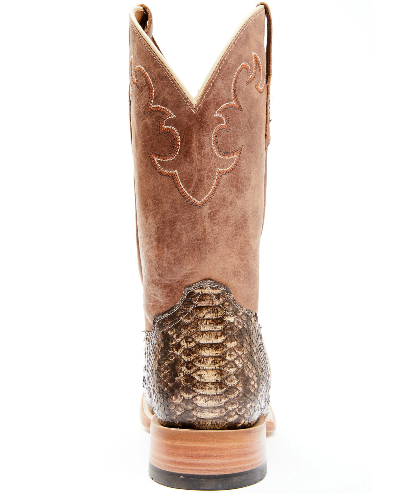 Cody James Men's Exotic Python Western Boots - Broad Square Toe - Image 4