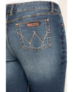 Wrangler Retro Women's Dark Mae Bootcut Jeans - Plus