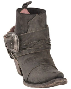 Junk Gypsy By Lane Women's HWY 237 Distressed Booties - Snip Toe