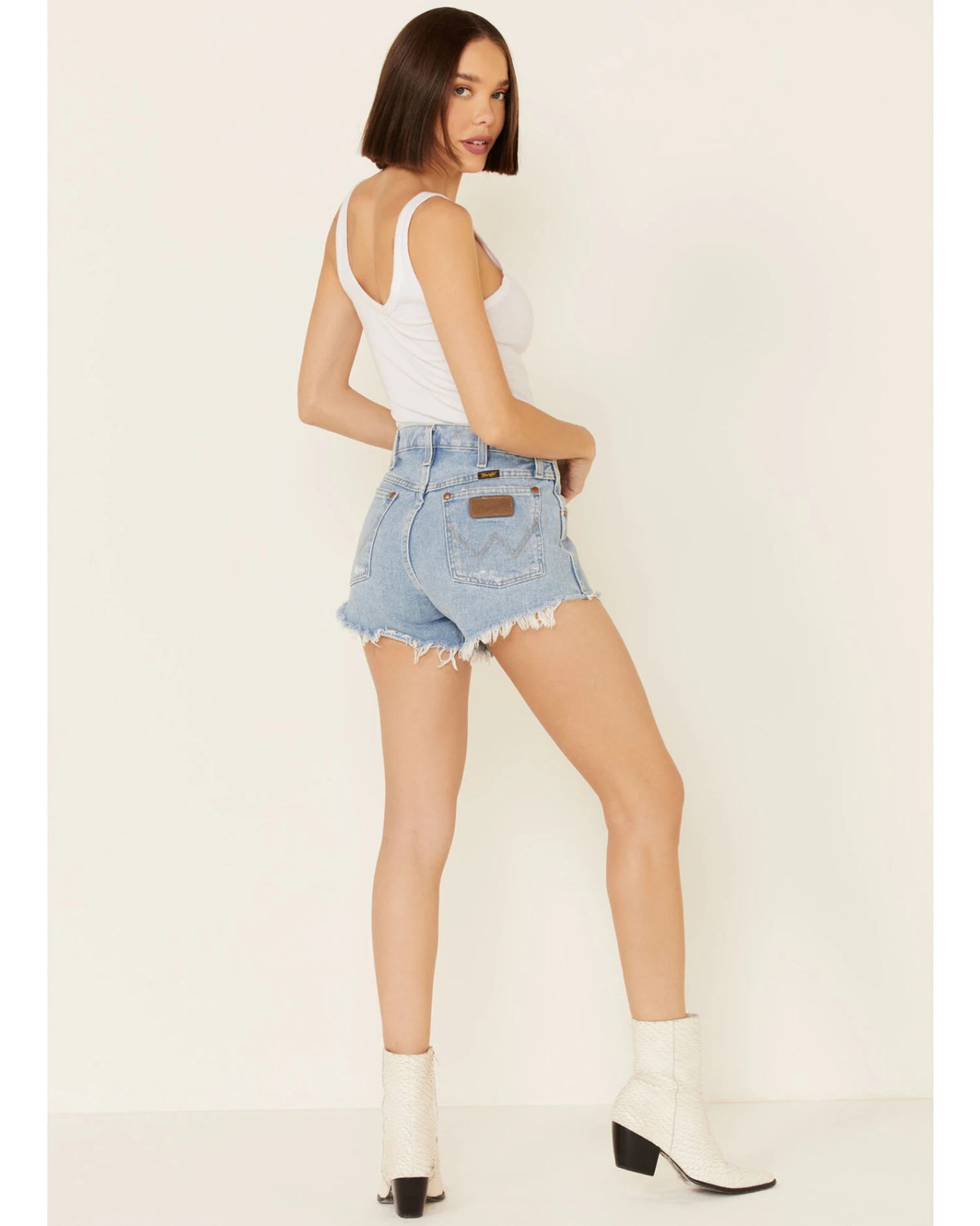 Wrangler Modern Women's Denim Reworked Shorts - Image 2