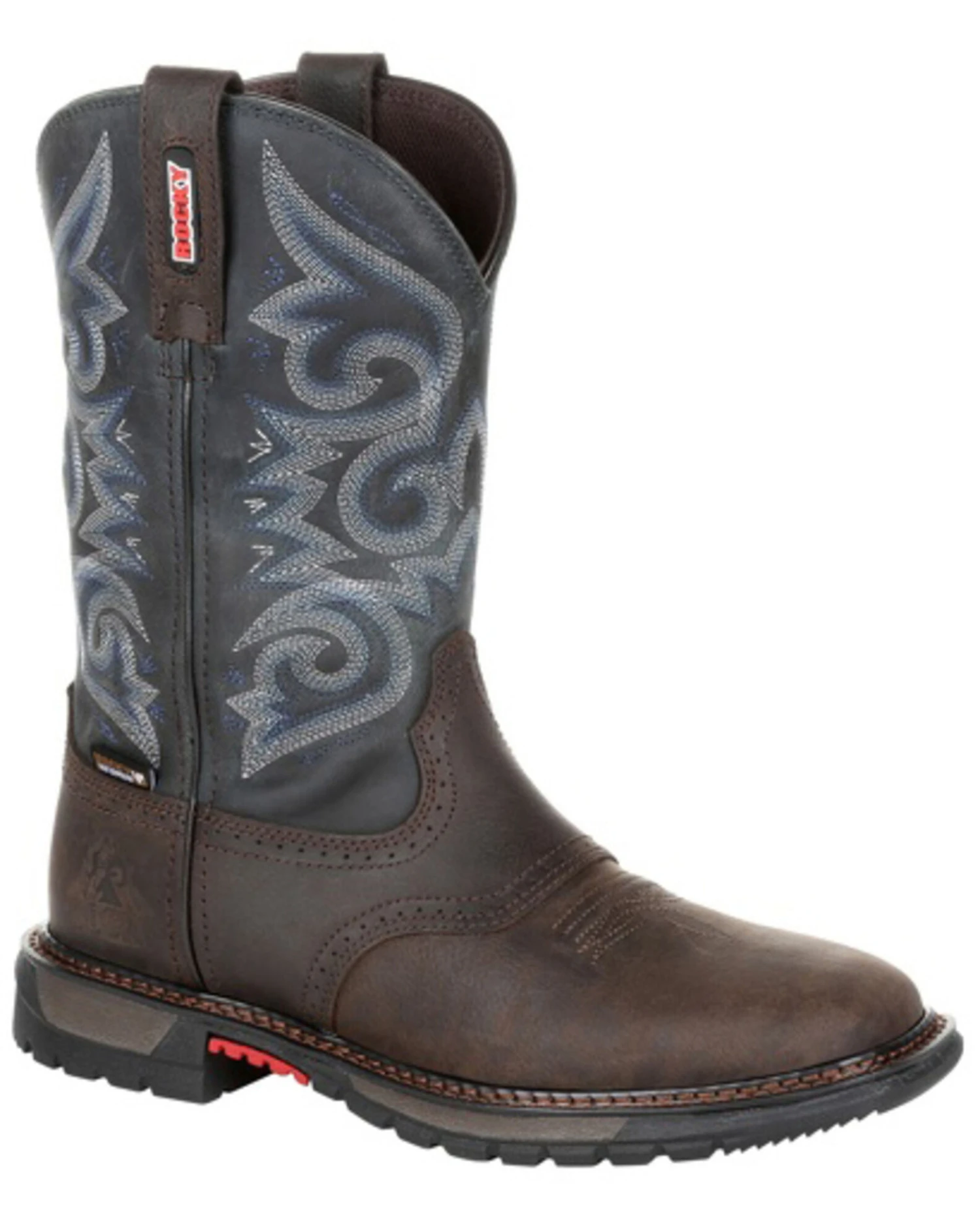 Rocky Women's Original Ride FLX Waterproof Western Work Boots - Soft Toe - Image 6
