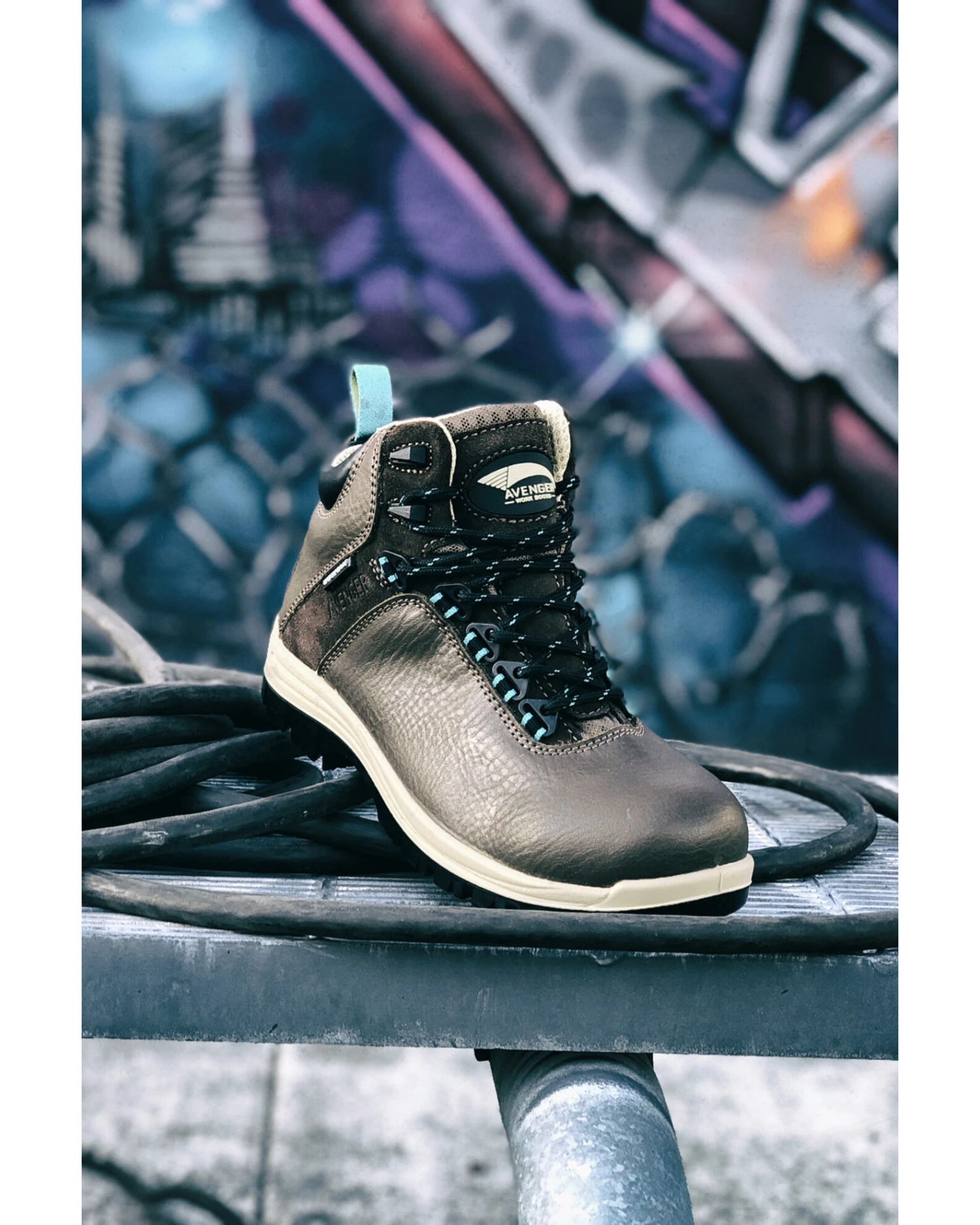 Avenger Women's Breaker Work Boots - Composite Toe - Image 4