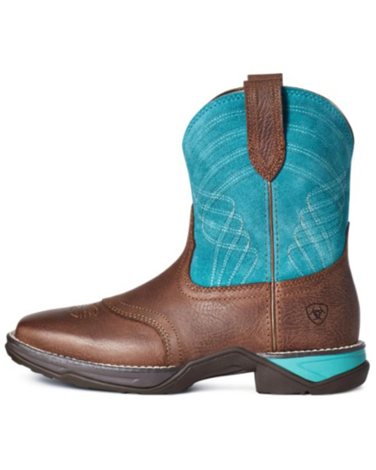 Ariat Women's Anthem Shortie Western Performance Boots - Square Toe - Image 4