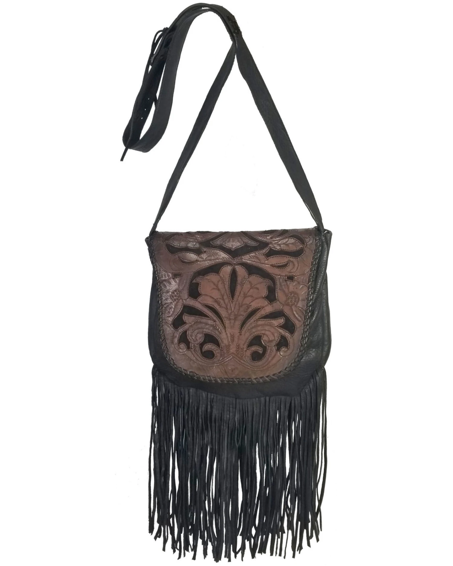 Kobler Leather Women's Tooled Crossbody Bag - Image 2