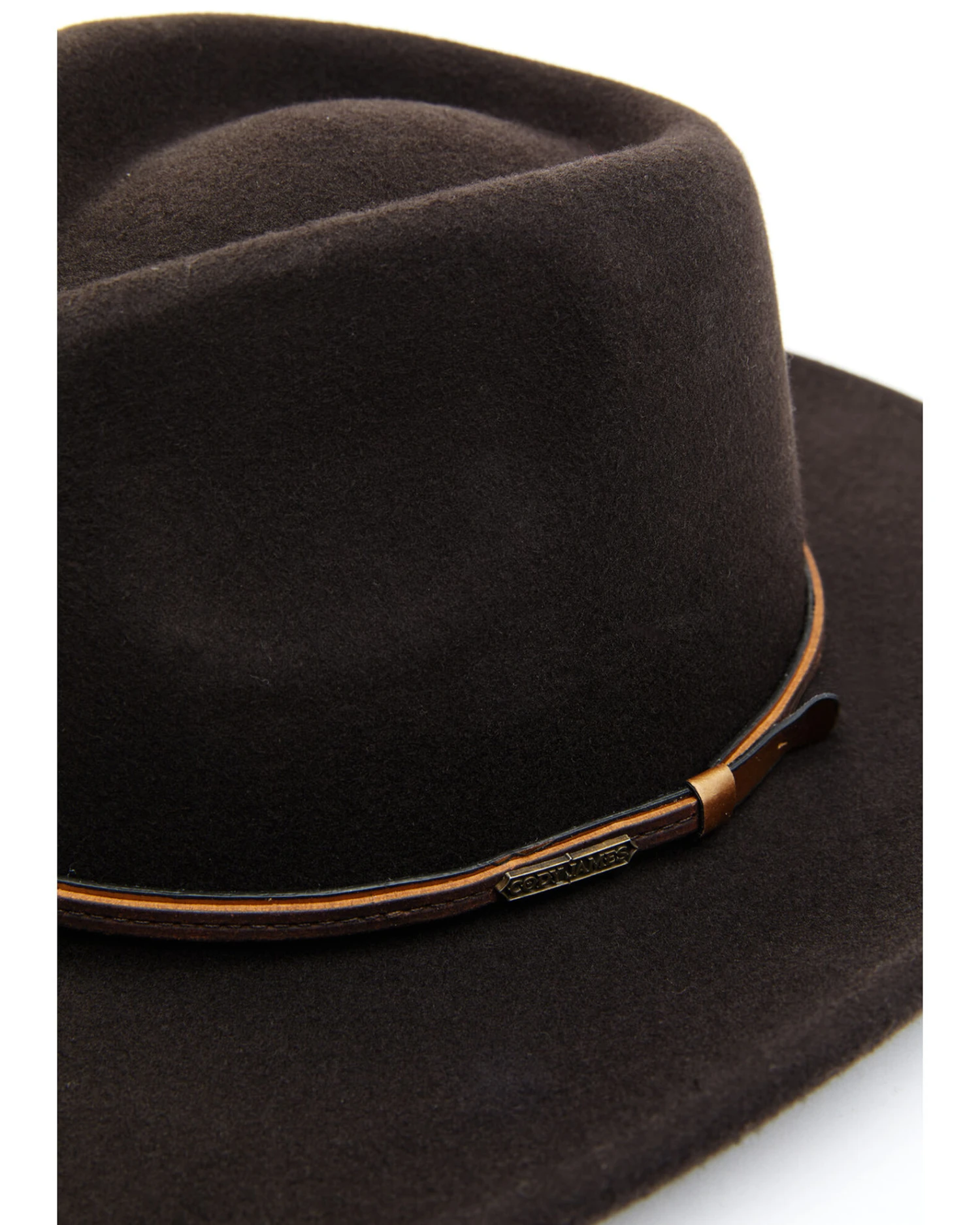 Cody James Men's Brown Wool Felt Western Hat