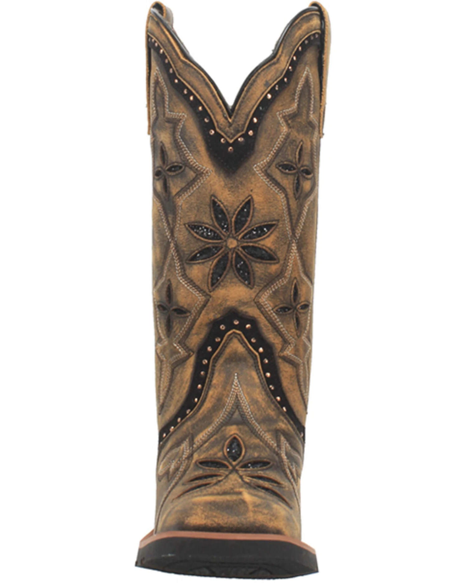 Laredo Women's Bouquet Western Performance Boots - Broad Square Toe - Image 7