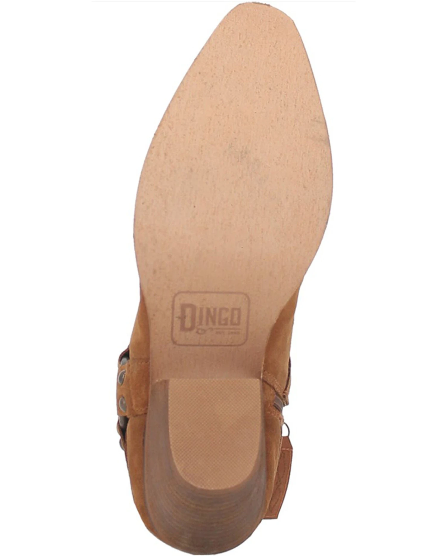 Dingo Women's Buckskin Western Fashion Booties - Snip Toe - Image 7