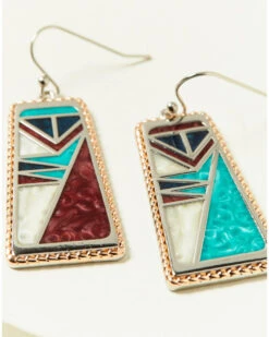 Montana Silversmiths Women's American Legends Tablet Earrings