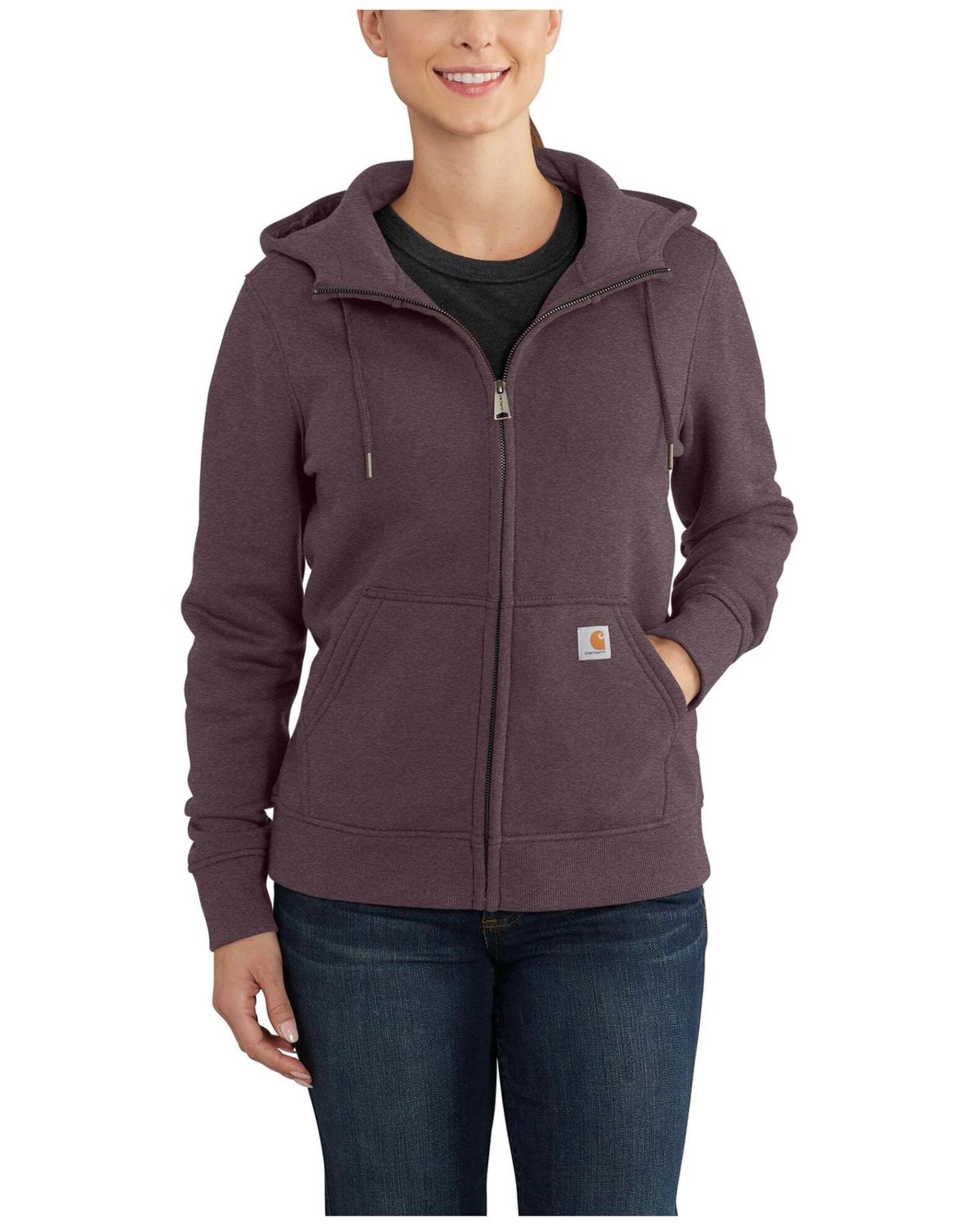 Carhartt Women's Relaxed Fit Midweight Full-Zip Jacket - Image 2