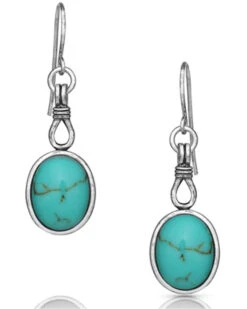 Montana Silversmiths Women's Caught In Turquoise Earrings