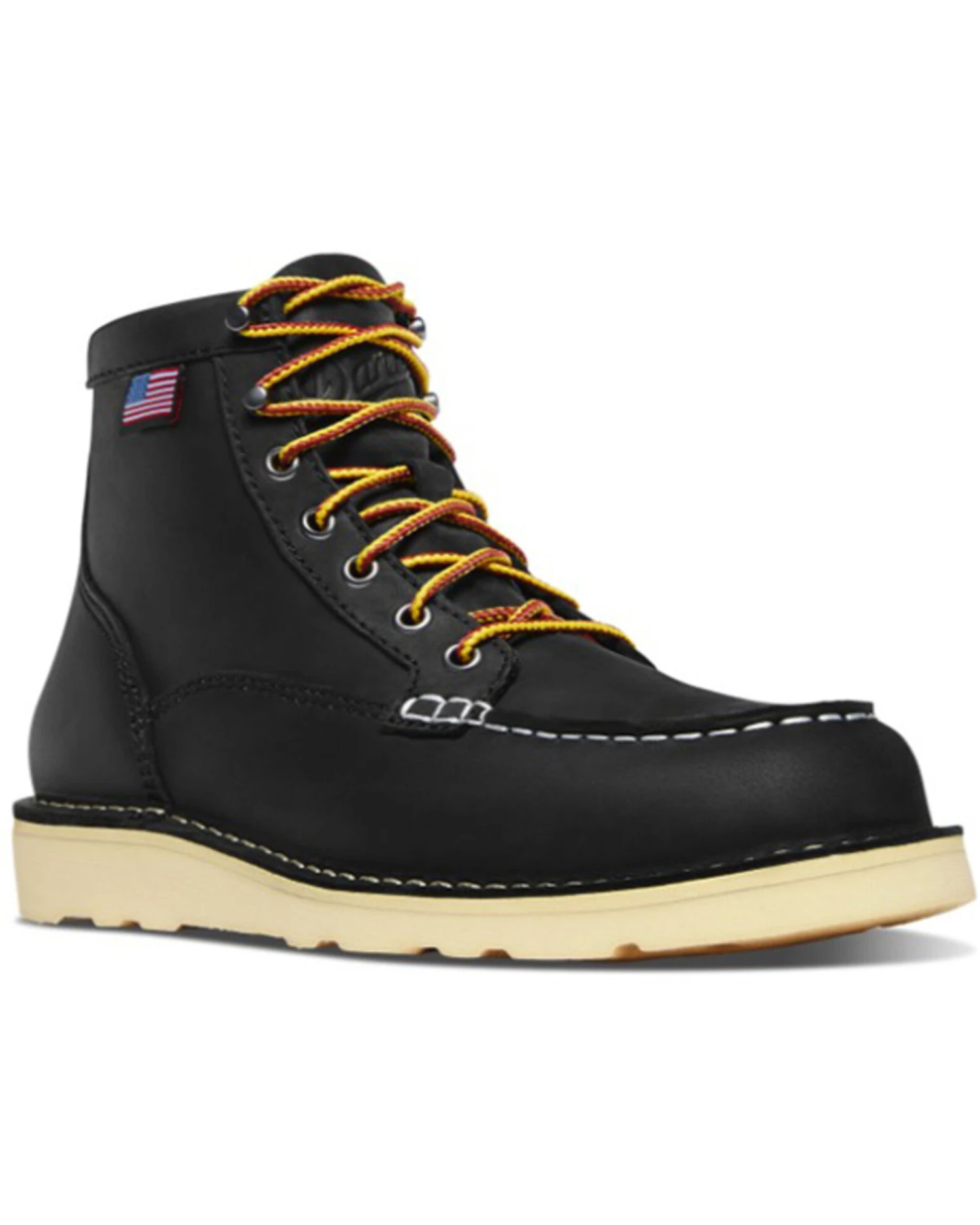 Danner Women's 6" Bull Run Work Boots - Moc Toe - Image 3