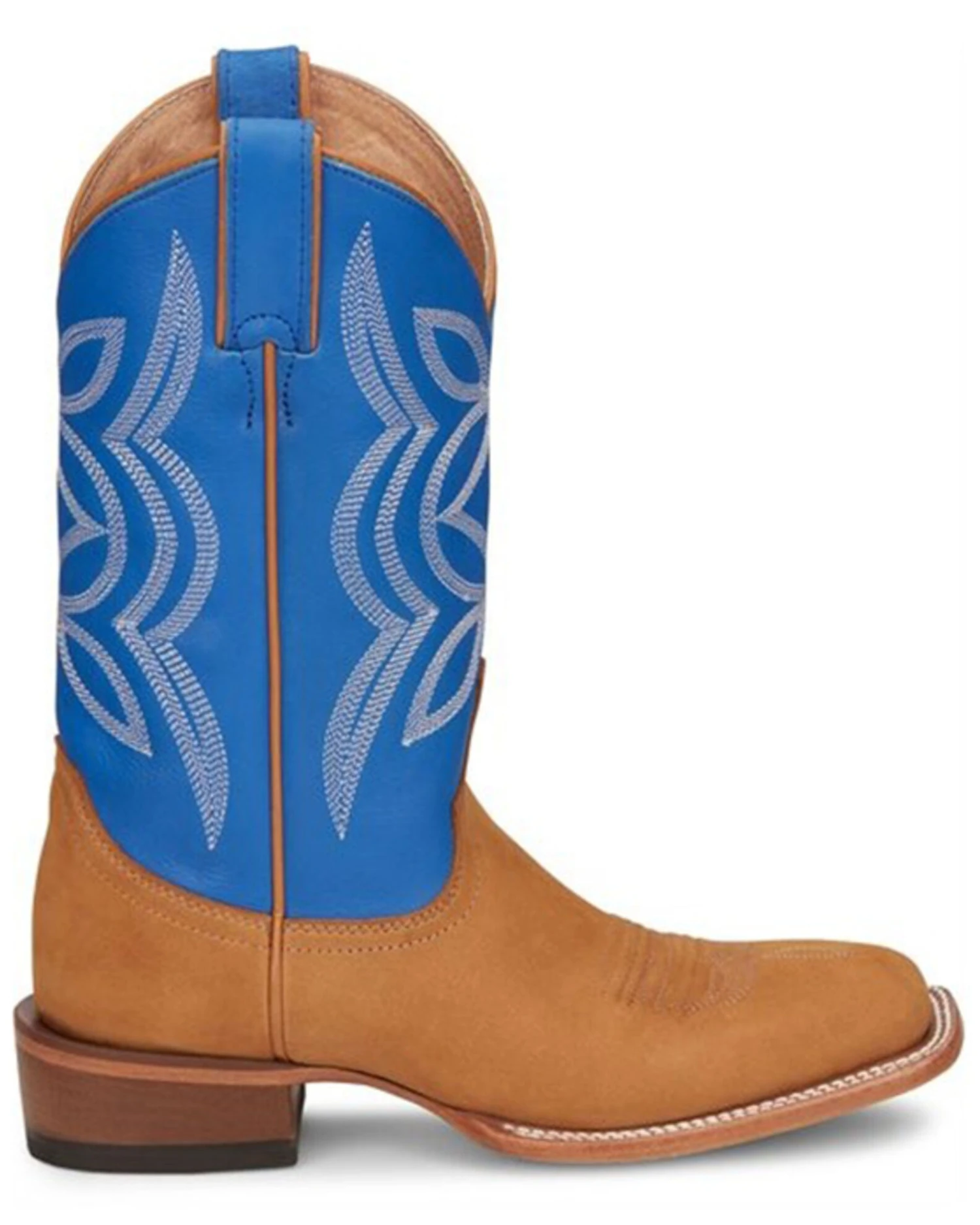 Justin Women's Hayes Jewel Western Boots - Broad Square Toe - Image 4