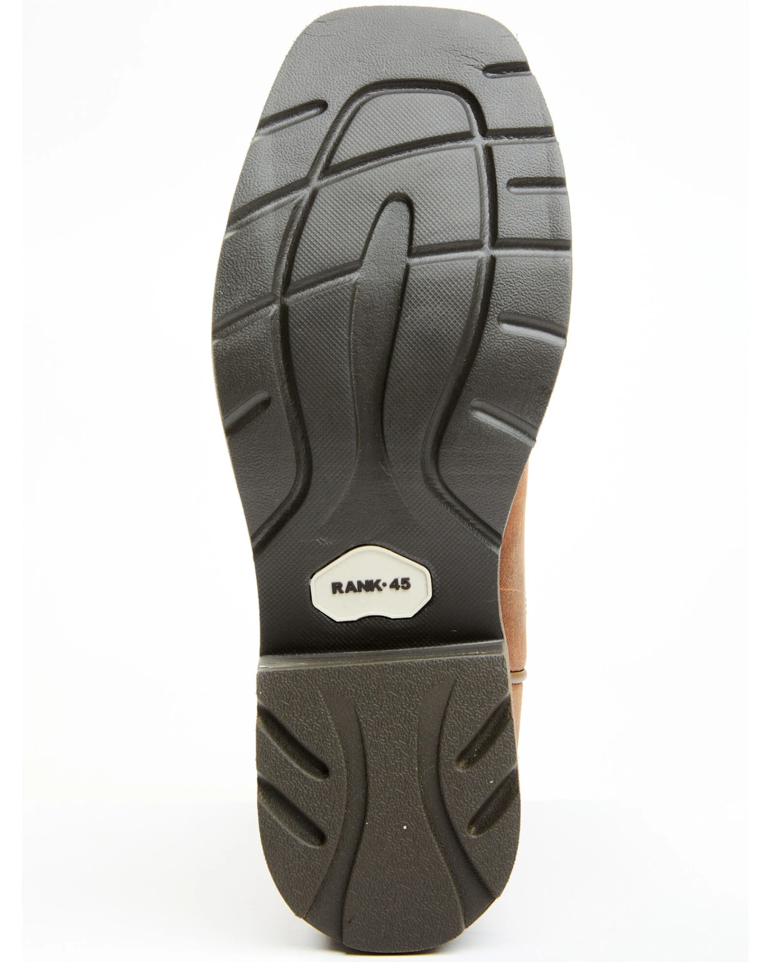 RANK 45 Women's Inspired Stars And Stripes Inlay Shaft Performance Leather Western Boots - Broad Square Toe