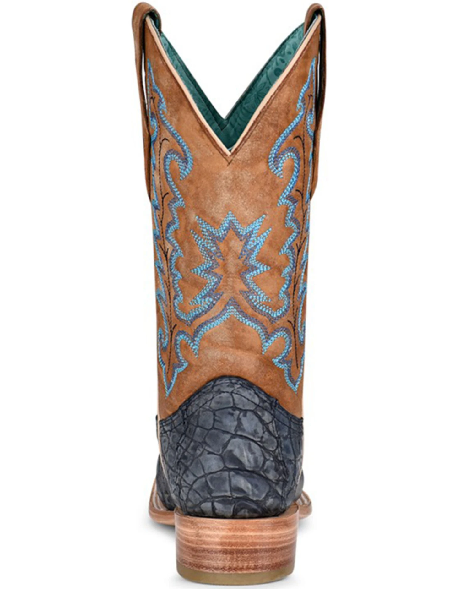 Corral Women's Exotic Alligator Skin Western Boots - Broad Square Toe - Image 4