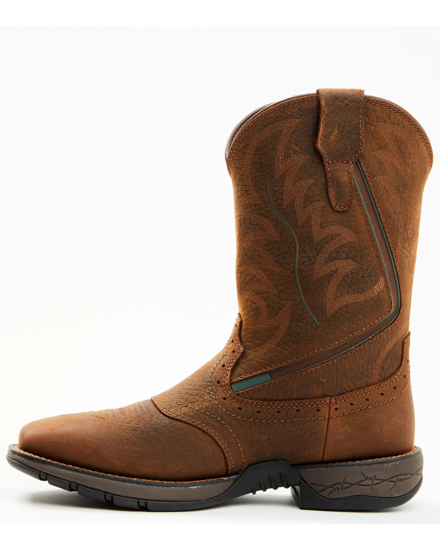 Brothers & Sons Men's Lite Performance Western Boots - Broad Square Toe - Image 5