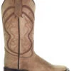 Corral Women's Saddle Embroidered Leather Western Boot - Broad Square Toe