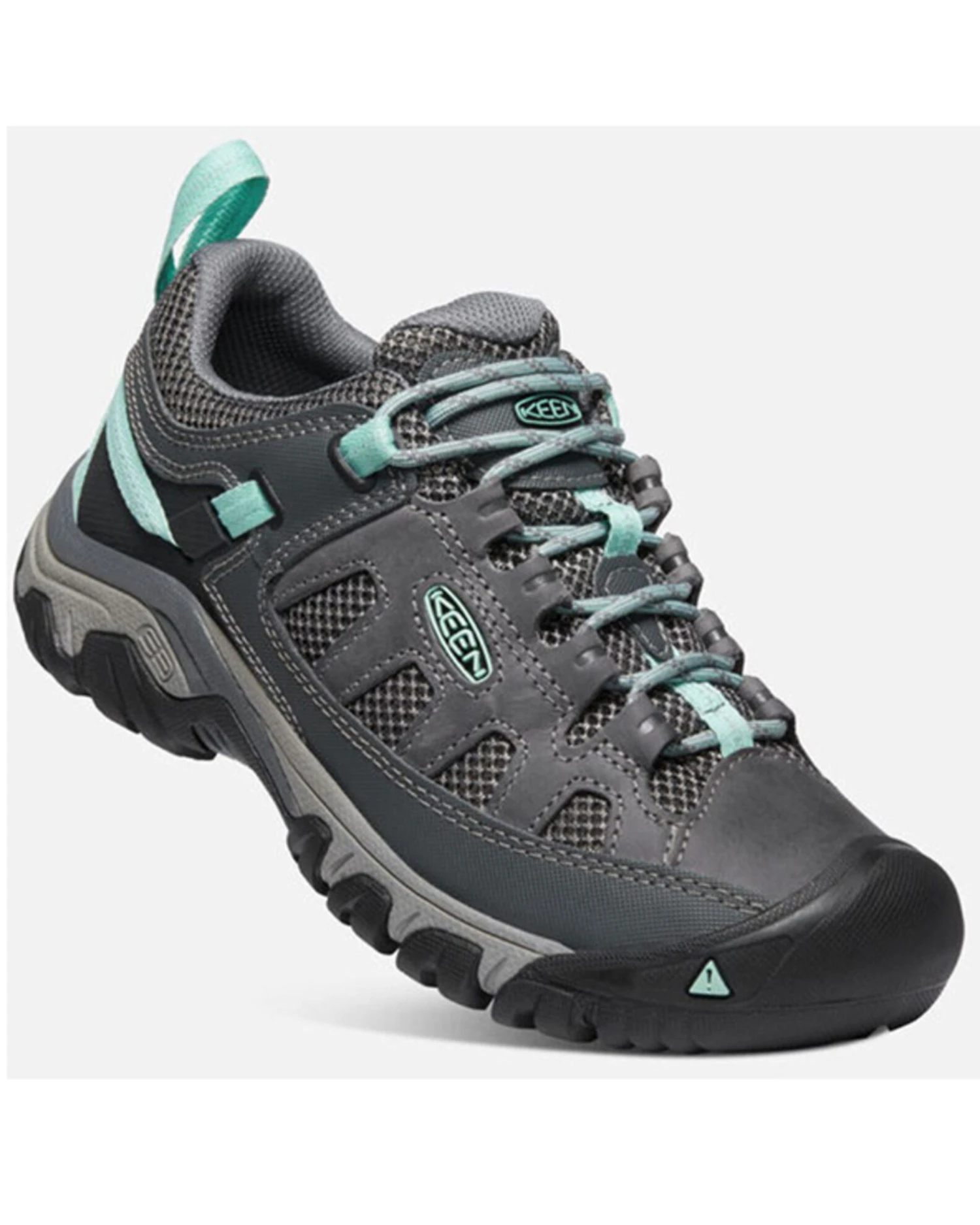 Keen Women's Targhee Vent Steel Leather Lace-Up Hiker Shoe
