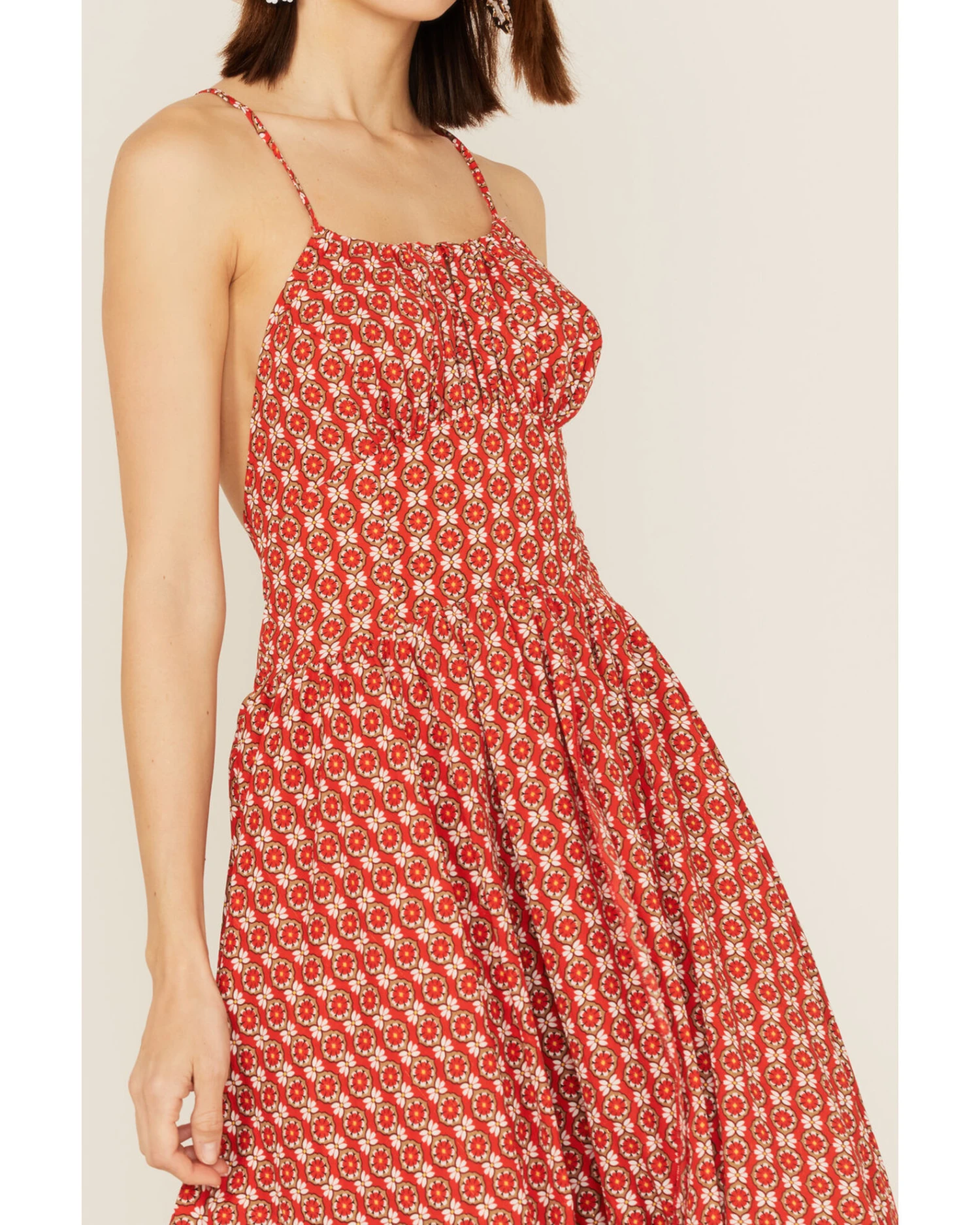 Molly Bracken Women's Printed Asymmetrical Dress - Image 3