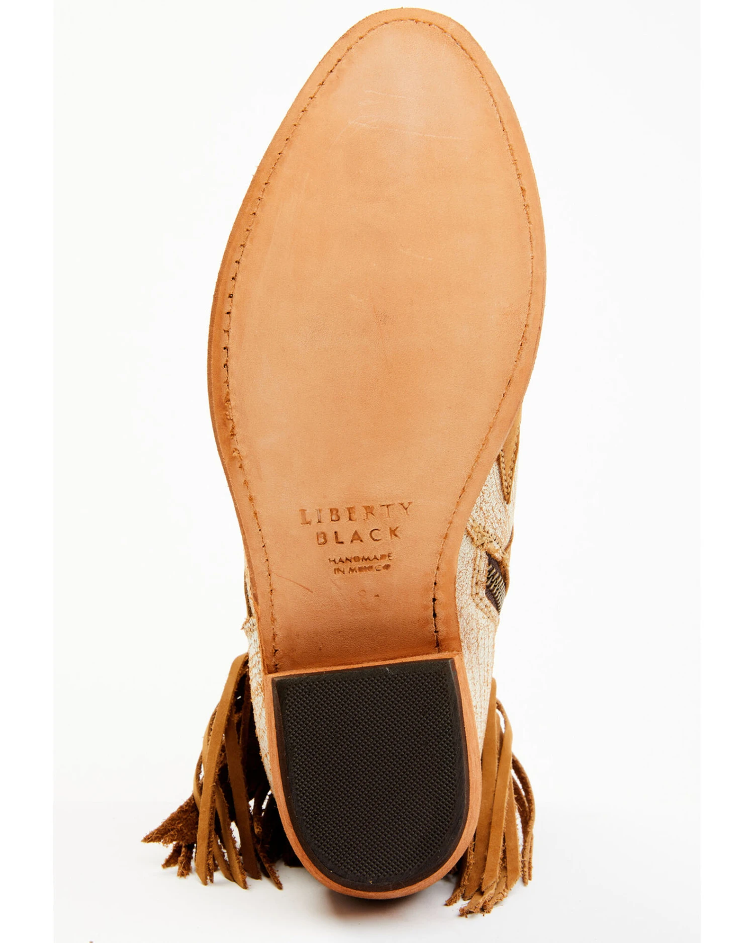 Caborca Silver By Liberty Black Women's Sybil Star Fringe Booties - Round Toe - Image 5