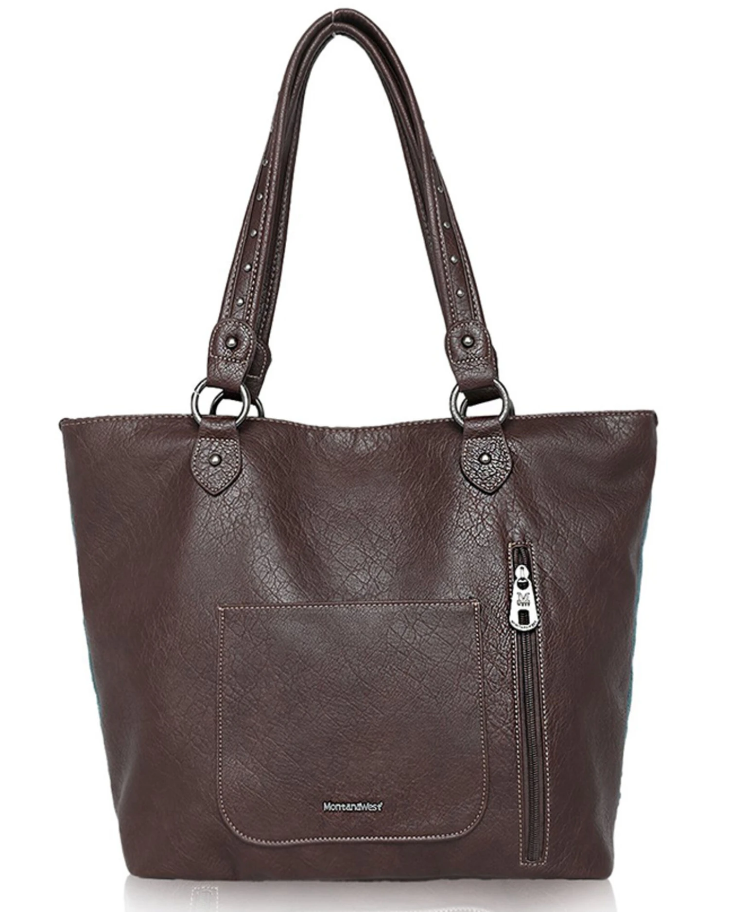 Montana West Women's Southwestern Canvas Tote Bag - Image 3