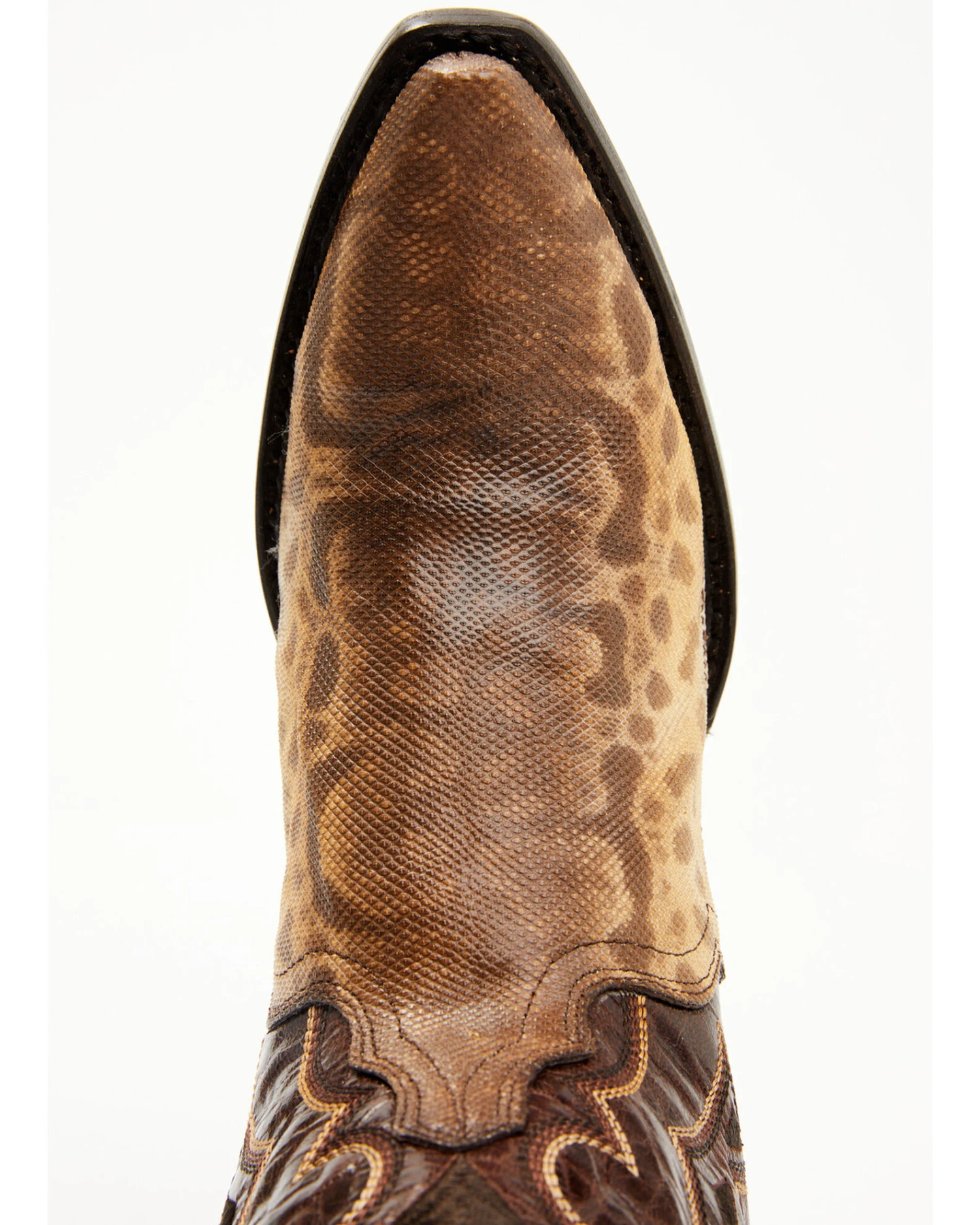 Dan Post Women's Karung Exotic Snake Western Boots - Snip Toe - Image 6