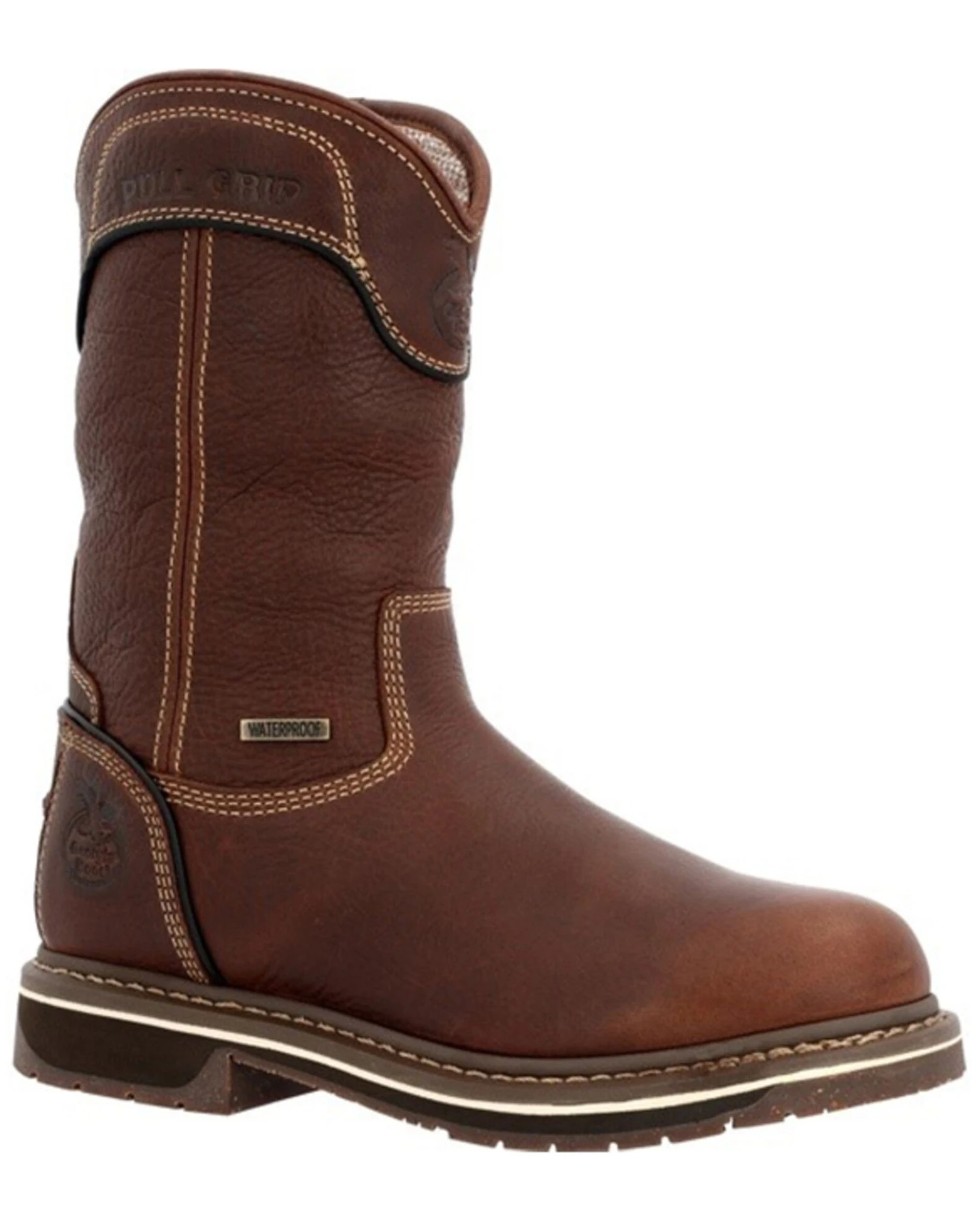 Georgia Boot Women's Amp Lt Edge Waterproof Pull On Work Boots - Round Toe - Image 7