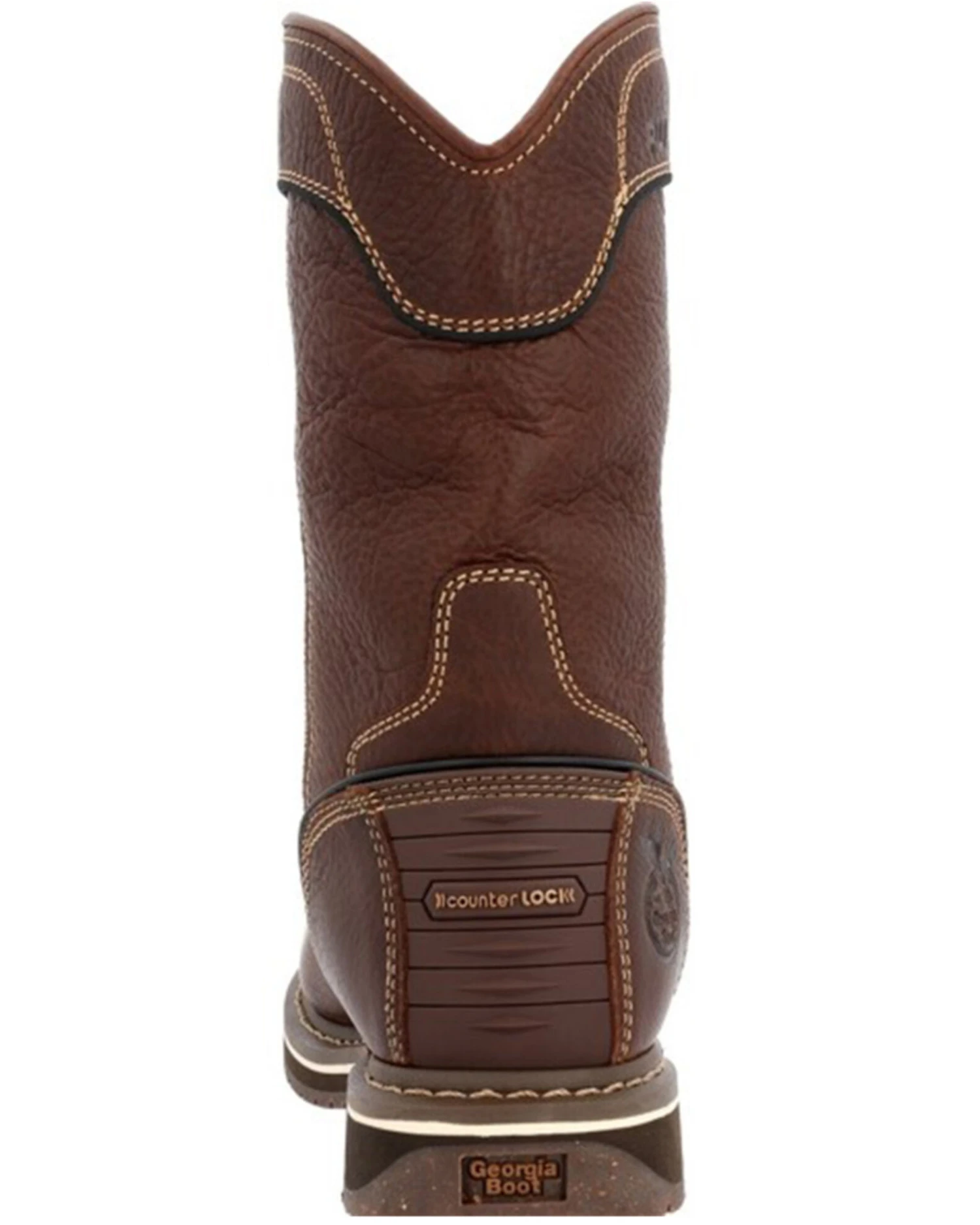 Georgia Boot Women's Amp Lt Edge Waterproof Pull On Work Boots - Round Toe - Image 3