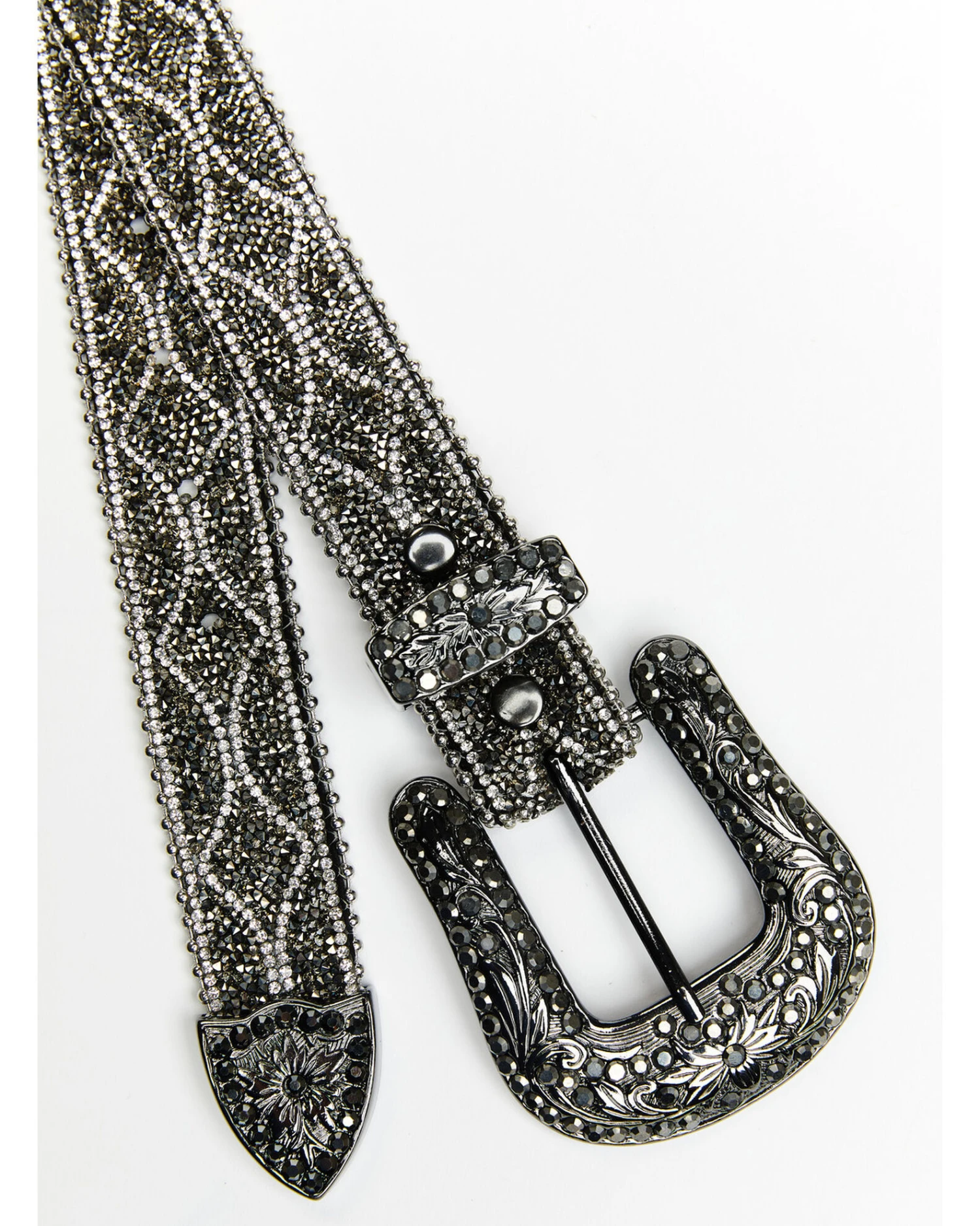 Shyanne Women's Diamond Glam Rhinestone Belt - Image 2