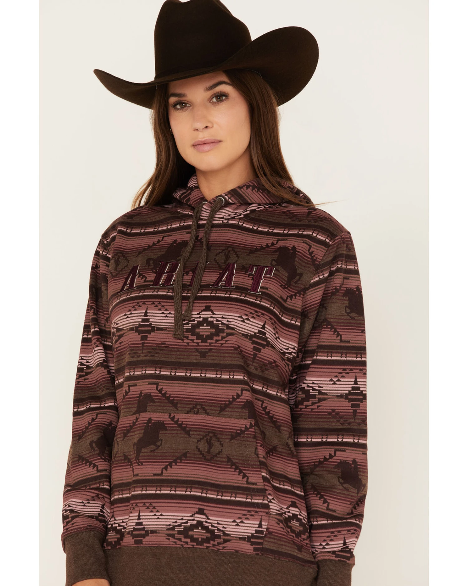 Ariat Women's R.E.A.L. Southwestern Serape Print Hoodie