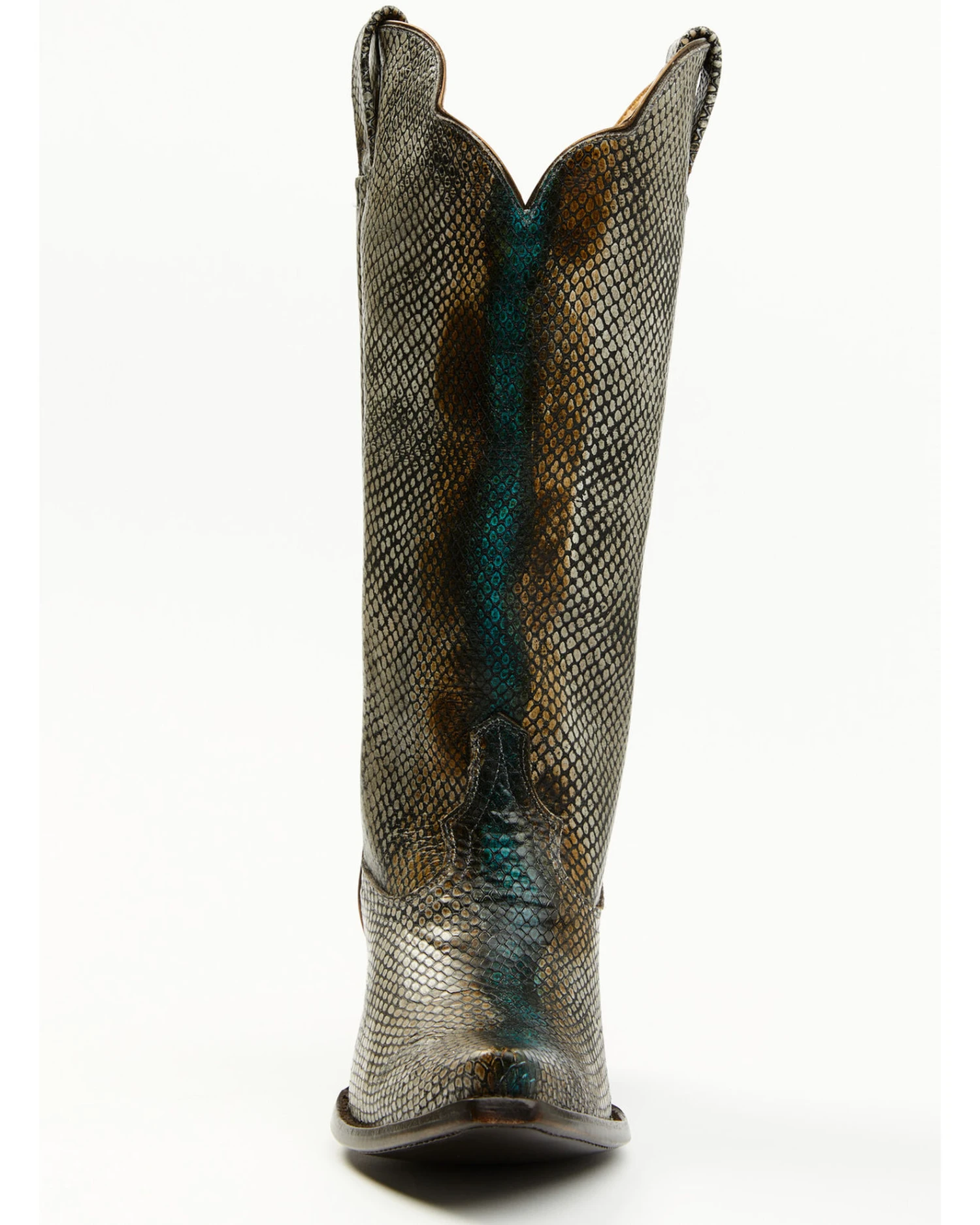 Idyllwind Women's Strut Snake Print Leather Western Boots - Snip Toe - Image 3