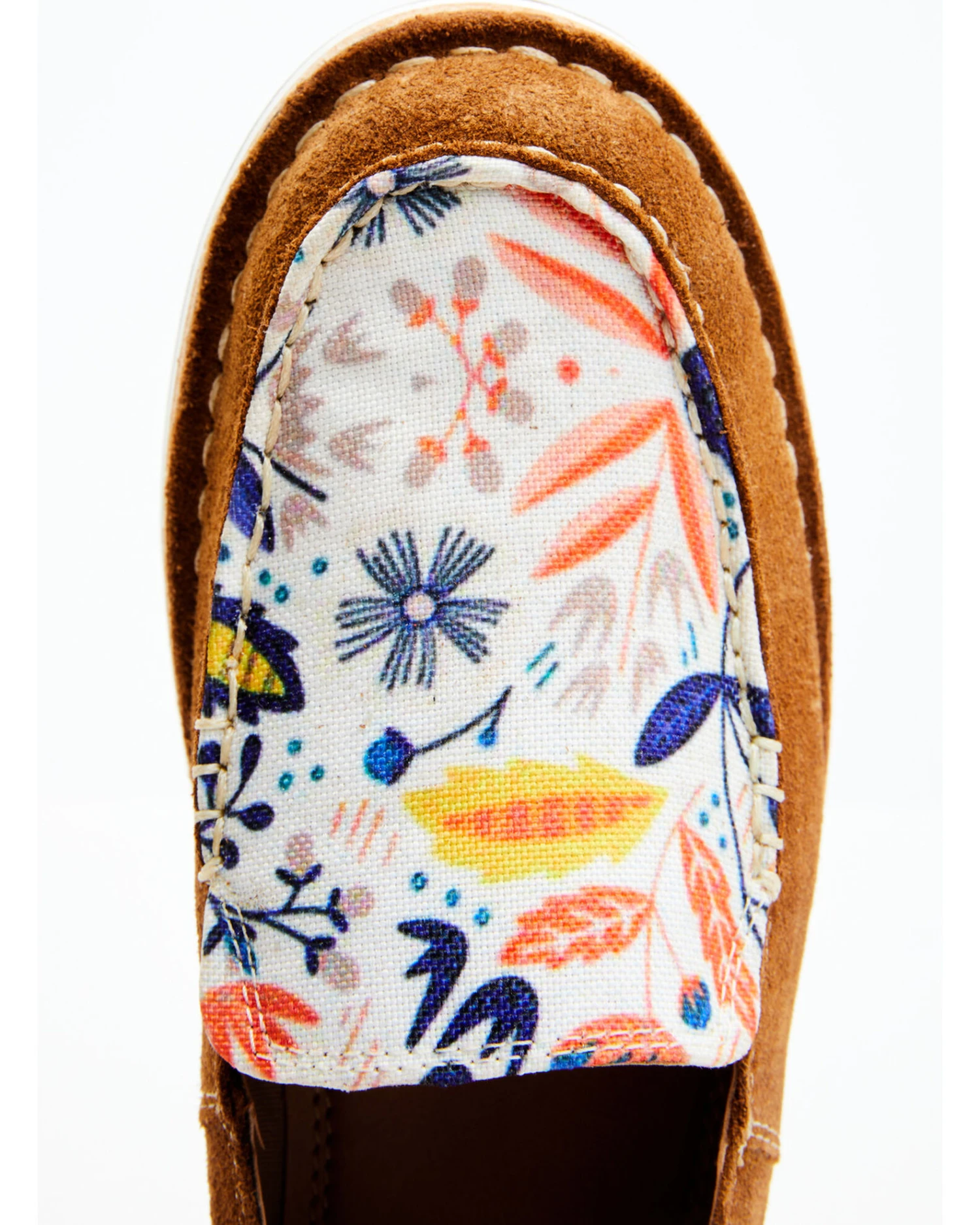 Myra Bag Women's Hazel Print Slip-On Casual Sneaker - Moc Toe - Image 4