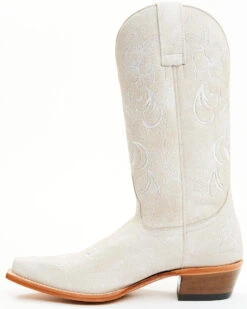 Shyanne Women's Lasy Floral Embroidered Western Boots - Snip Toe