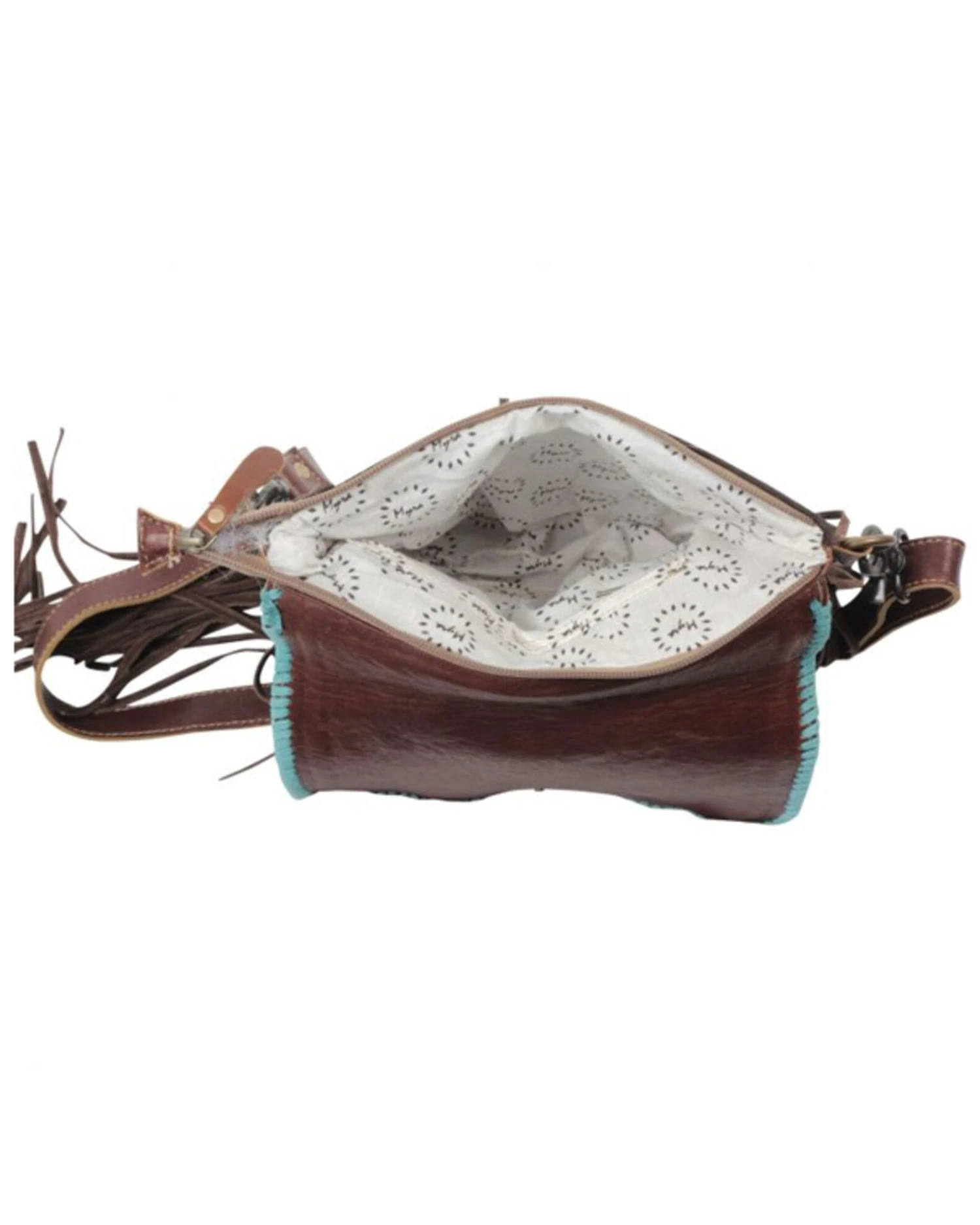 Myra Bag Women's Wild West Boho Hair-On Hide Bag - Image 4