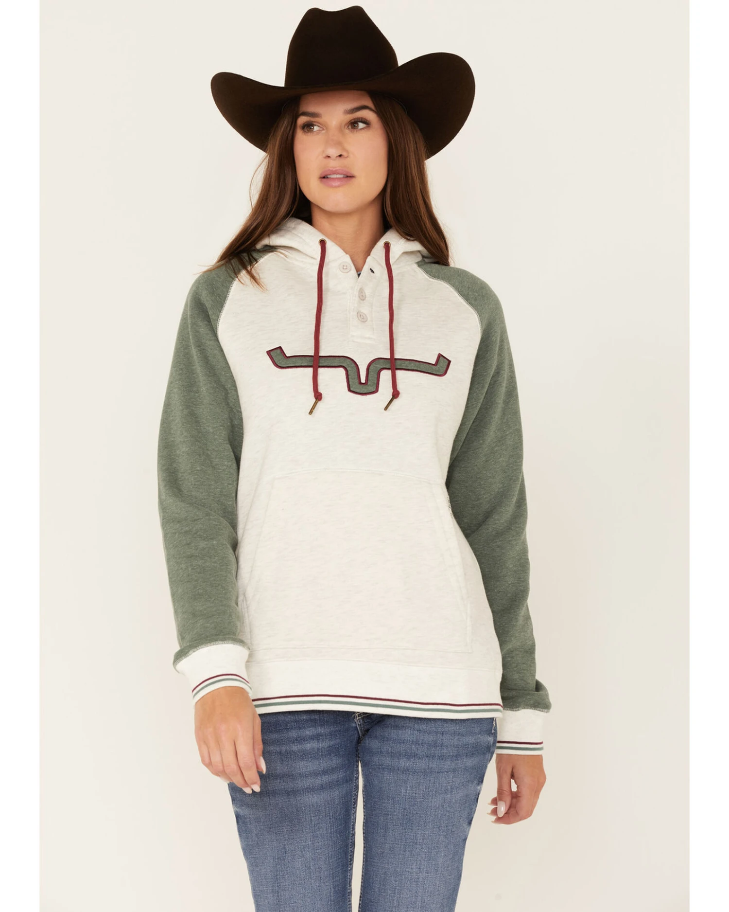 Kimes Ranch Women's Amigo Logo Hooded Pullover - Image 2