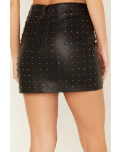 Idyllwind Women's Gallaway Studded Leather Mini Skirt