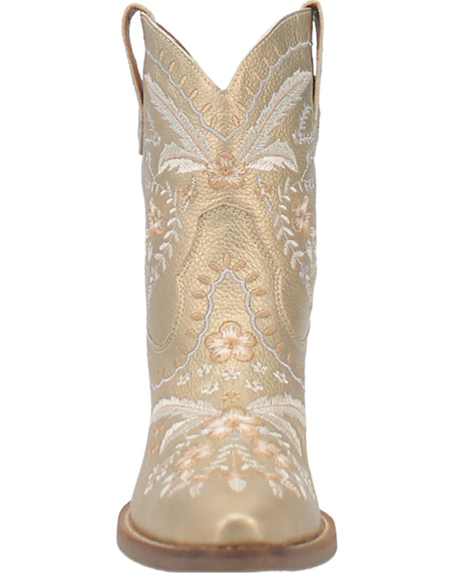 Dingo Women's Primrose Embroidered Floral Western Booties - Snip Toe - Image 6