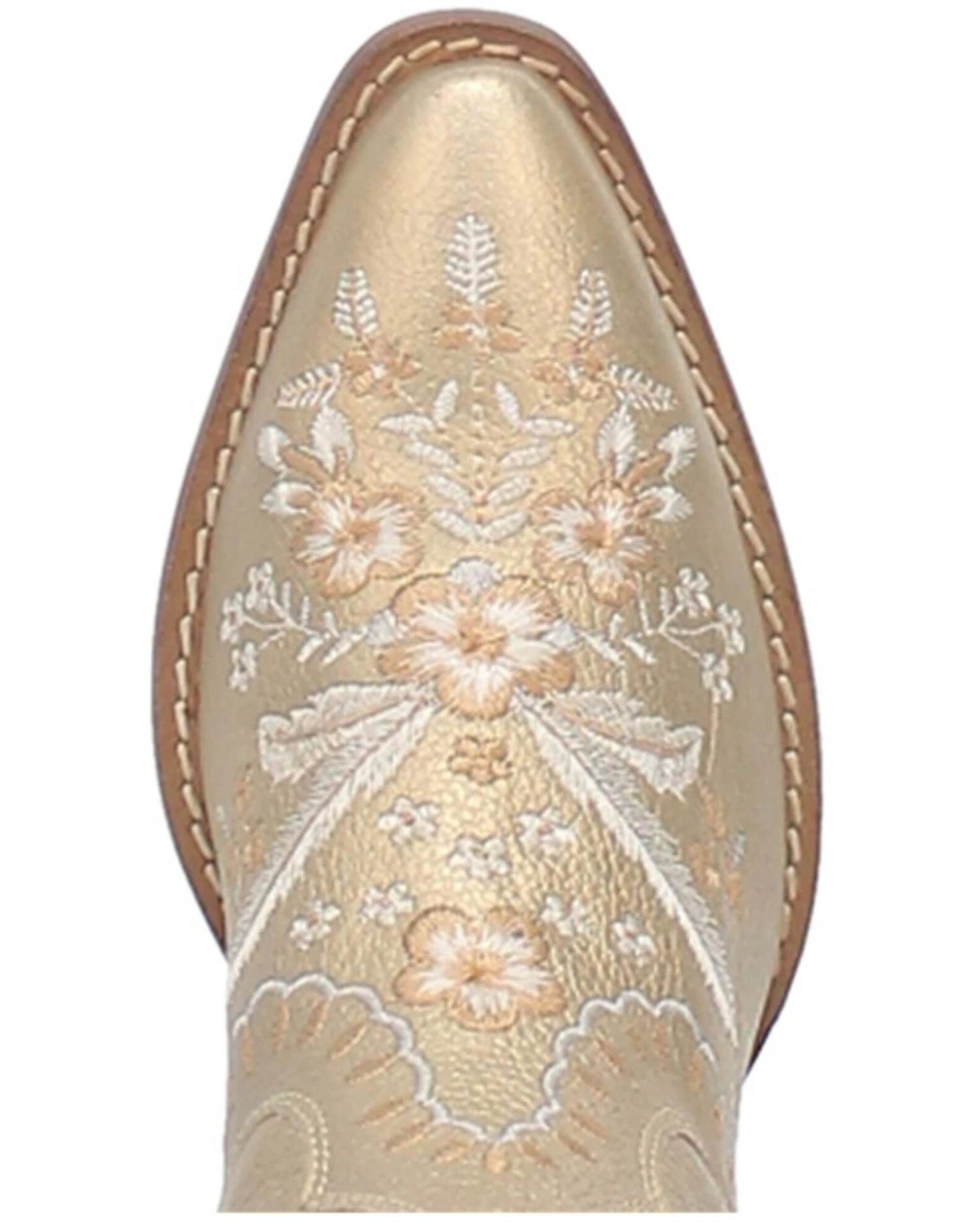 Dingo Women's Primrose Embroidered Floral Western Booties - Snip Toe - Image 7