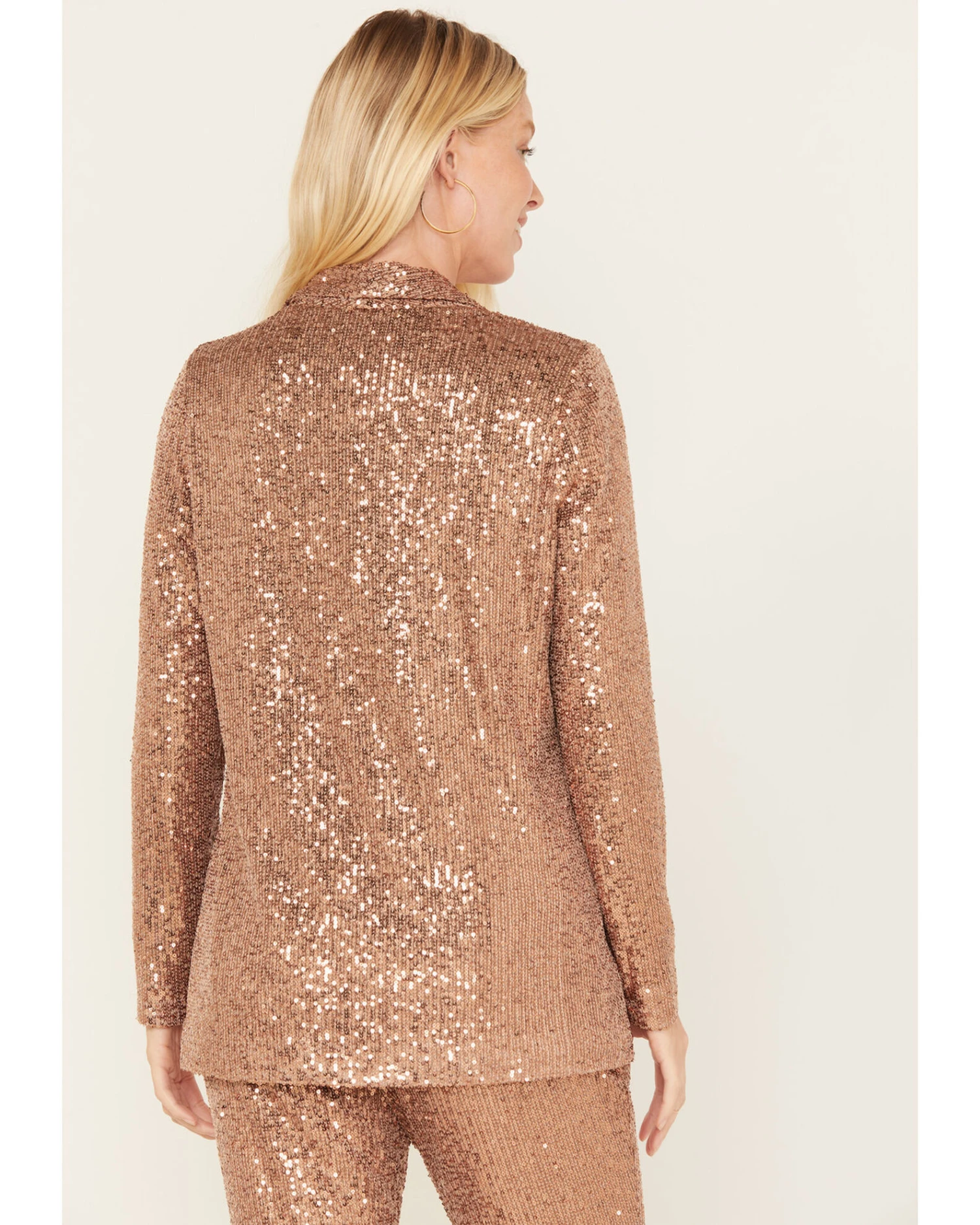 Sadie & Sage Women's Inferno Sequin Blazer - Image 4