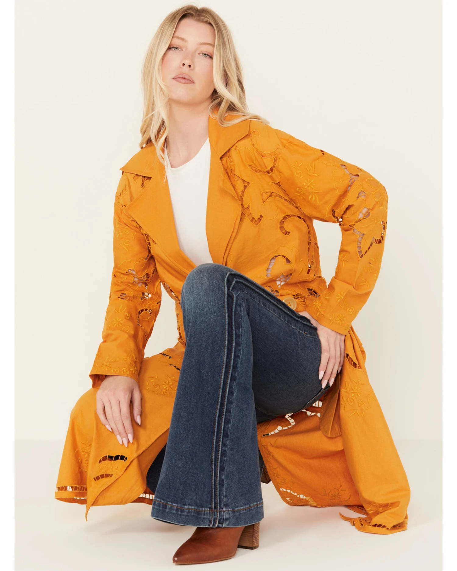 Free People Women's Susanna Duster - Image 4