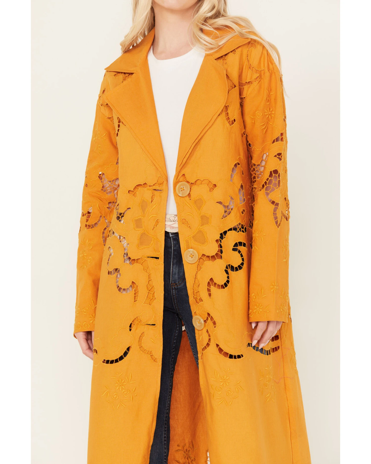 Free People Women's Susanna Duster - Image 3