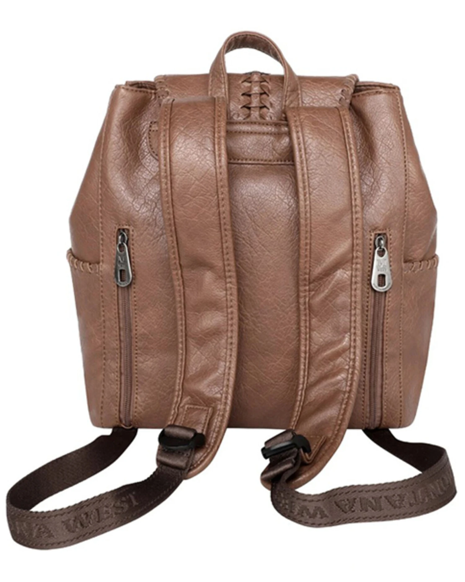 Montana West Women's Fringe Collection Concealed Carry Backpack